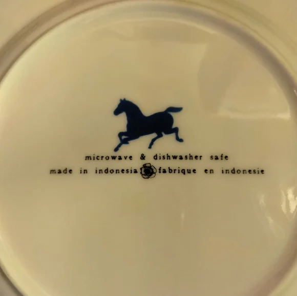 4 Retired Anthropologie Carousel Horse Plates - Picture 8 of 9
